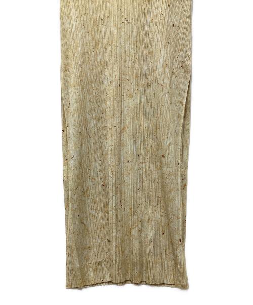 PLEATS PLEASE（プリーツプリーズ）PLEATS PLEASE (プリーツプリーズ) ノースリーブカットソー ベージュ サイズ:3の古着・服飾アイテム