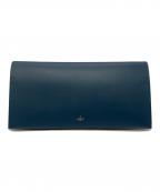Vivienne Westwoodヴィヴィアンウエストウッド）の古着「2つ折り長財布」｜ブルー