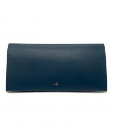 Vivienne Westwood（ヴィヴィアンウエストウッド）の古着「2つ折り長財布」｜ブルー
