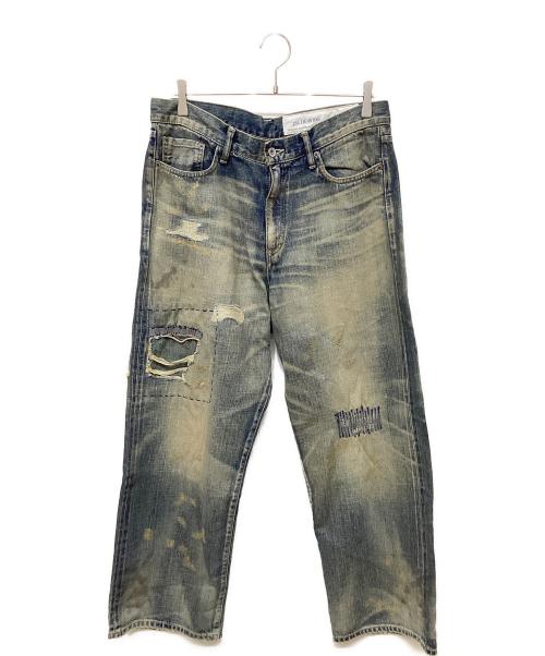 NEIGHBORHOOD（ネイバーフッド）NEIGHBORHOOD (ネイバーフッド) AVAGE DENIM DP WIDE PANTS インディゴ サイズ:Mの古着・服飾アイテム
