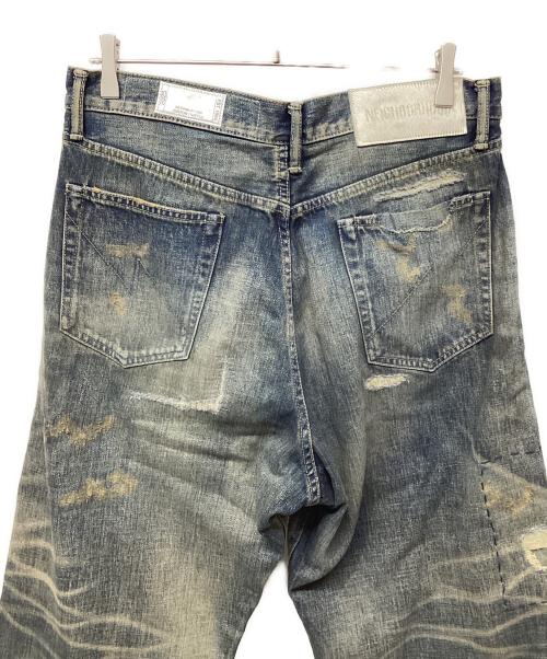 NEIGHBORHOOD（ネイバーフッド）NEIGHBORHOOD (ネイバーフッド) AVAGE DENIM DP WIDE PANTS インディゴ サイズ:Mの古着・服飾アイテム