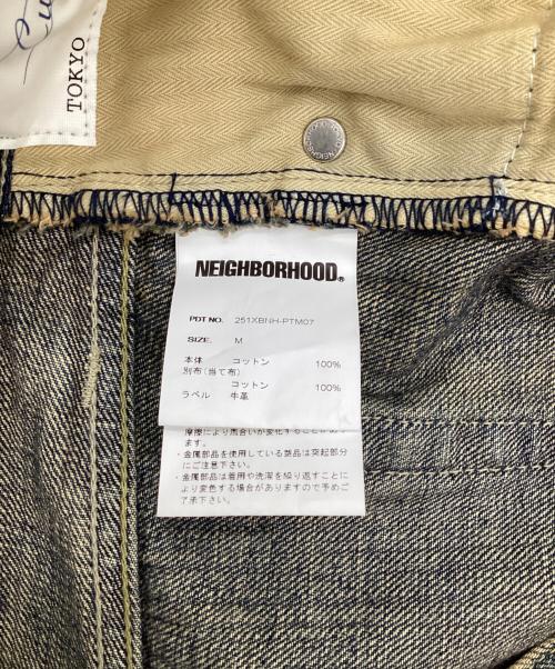 NEIGHBORHOOD（ネイバーフッド）NEIGHBORHOOD (ネイバーフッド) AVAGE DENIM DP WIDE PANTS インディゴ サイズ:Mの古着・服飾アイテム