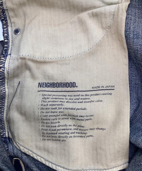 NEIGHBORHOOD（ネイバーフッド）NEIGHBORHOOD (ネイバーフッド) AVAGE DENIM DP WIDE PANTS インディゴ サイズ:Mの古着・服飾アイテム