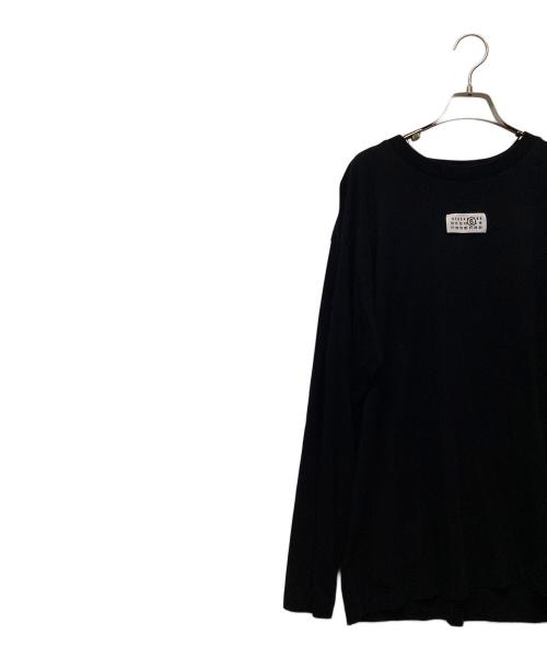 MM6 Maison Margiela（エムエムシックスメゾンマルジェラ）MM6 Maison Margiela (エムエムシックスメゾンマルジェラ) 長袖Tシャツ ブラック サイズ:Sの古着・服飾アイテム