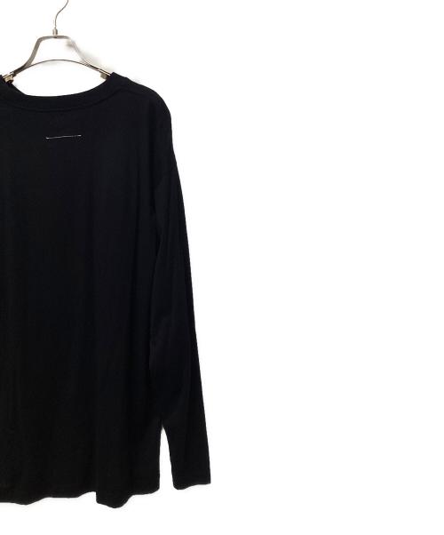 MM6 Maison Margiela（エムエムシックスメゾンマルジェラ）MM6 Maison Margiela (エムエムシックスメゾンマルジェラ) 長袖Tシャツ ブラック サイズ:Sの古着・服飾アイテム