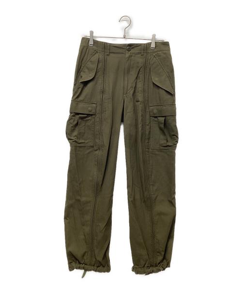 NVRFRGT（ネヴァーフォーゲット）NVRFRGT (ネヴァーフォーゲット) カーゴパンツ カーキ サイズ:1の古着・服飾アイテム