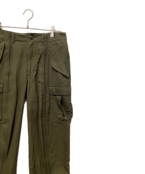 NVRFRGT（ネヴァーフォーゲット）NVRFRGT (ネヴァーフォーゲット) カーゴパンツ カーキ サイズ:1の古着・服飾アイテム