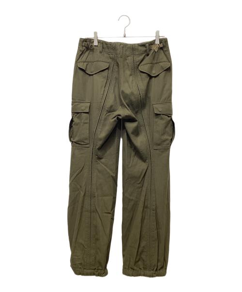 NVRFRGT（ネヴァーフォーゲット）NVRFRGT (ネヴァーフォーゲット) カーゴパンツ カーキ サイズ:1の古着・服飾アイテム