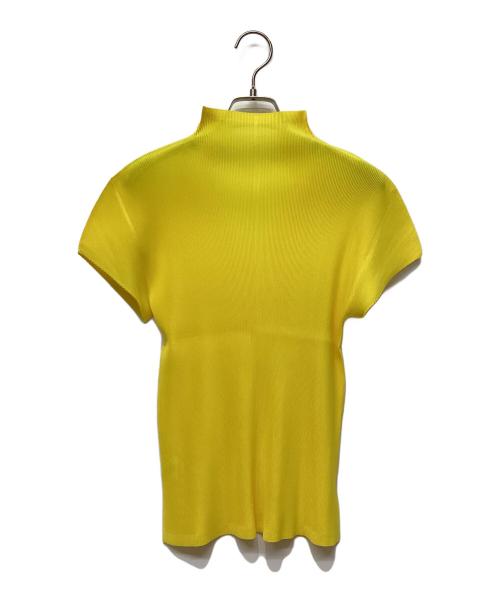 PLEATS PLEASE（プリーツプリーズ）PLEATS PLEASE (プリーツプリーズ) 半袖カットソー イエロー サイズ:3の古着・服飾アイテム