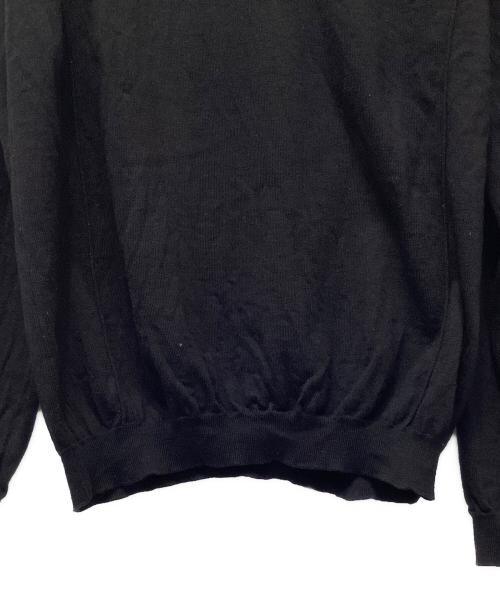 PRADA（プラダ）PRADA (プラダ) 薄手ニット ブラック サイズ:52の古着・服飾アイテム