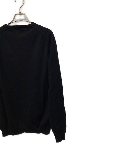 PRADA（プラダ）PRADA (プラダ) 薄手ニット ブラック サイズ:52の古着・服飾アイテム