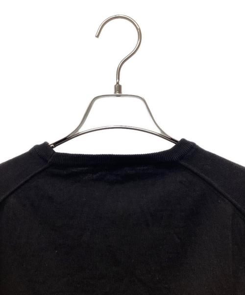 PRADA（プラダ）PRADA (プラダ) 薄手ニット ブラック サイズ:52の古着・服飾アイテム