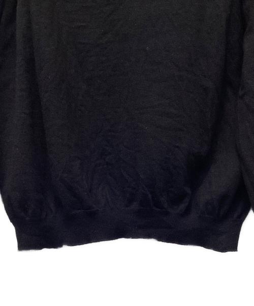 PRADA（プラダ）PRADA (プラダ) 薄手ニット ブラック サイズ:52の古着・服飾アイテム