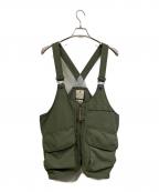 Snow peakスノーピーク）の古着「TAKIBI Weather Vest」｜オリーブ