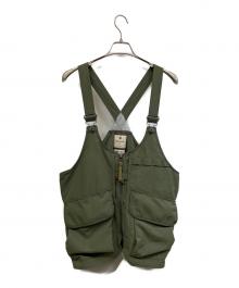 Snow peak（スノーピーク）の古着「TAKIBI Weather Vest」｜オリーブ