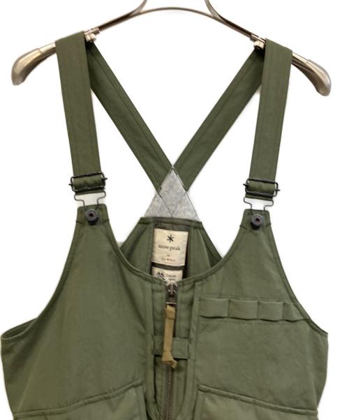 Snow peak（スノーピーク）Snow peak (スノーピーク) TAKIBI Weather Vest オリーブ サイズ:Mの古着・服飾アイテム