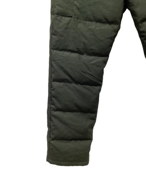 GRIP SWANY（グリップスワニー）GRIP SWANY (グリップスワニー) ダウンパンツ カーキ サイズ:Mの古着・服飾アイテム