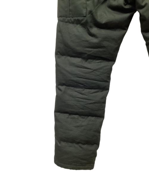 GRIP SWANY（グリップスワニー）GRIP SWANY (グリップスワニー) ダウンパンツ カーキ サイズ:Mの古着・服飾アイテム