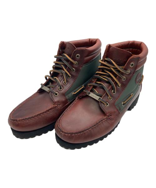 Timberland（ティンバーランド）Timberland (ティンバーランド) BEAMS (ビームス) クラシックラグブーツ　EYELET BOOTS 25.5cm ブラウン サイズ:JP25.5の古着・服飾アイテム