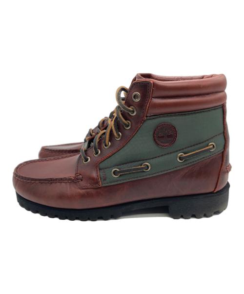 Timberland（ティンバーランド）Timberland (ティンバーランド) BEAMS (ビームス) クラシックラグブーツ　EYELET BOOTS 25.5cm ブラウン サイズ:JP25.5の古着・服飾アイテム