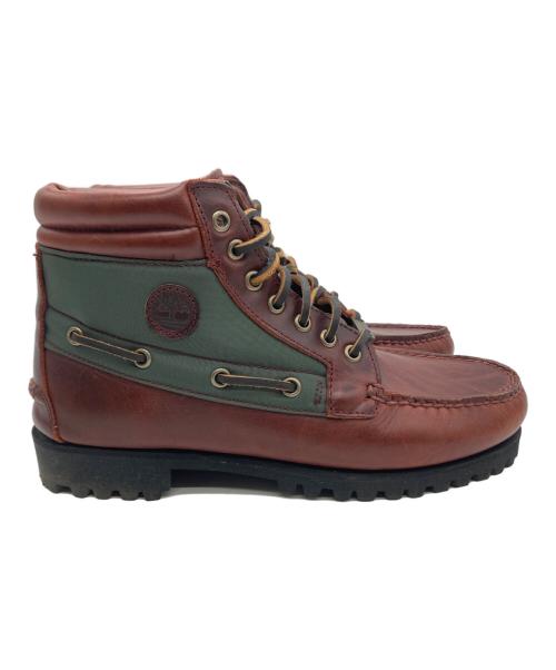 Timberland（ティンバーランド）Timberland (ティンバーランド) BEAMS (ビームス) クラシックラグブーツ　EYELET BOOTS 25.5cm ブラウン サイズ:JP25.5の古着・服飾アイテム