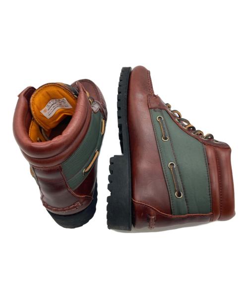 Timberland（ティンバーランド）Timberland (ティンバーランド) BEAMS (ビームス) クラシックラグブーツ　EYELET BOOTS 25.5cm ブラウン サイズ:JP25.5の古着・服飾アイテム