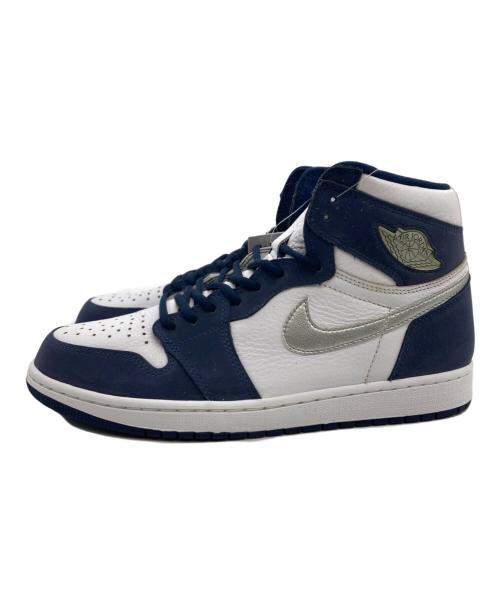 NIKE（ナイキ）NIKE (ナイキ) AIR JORDAN 1 HIGH OG CO JP ホワイト×ネイビー サイズ:28cmの古着・服飾アイテム