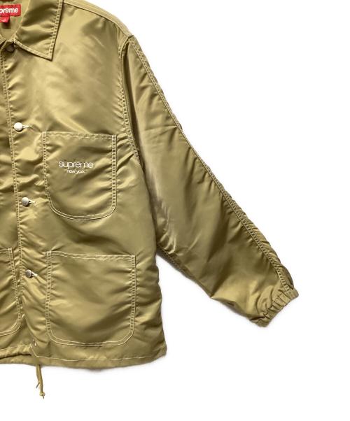 SUPREME（シュプリーム）Supreme (シュプリーム) Nylon Chore coat タン サイズ:Lの古着・服飾アイテム