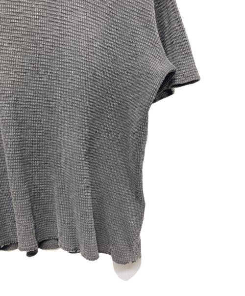 stussy（ステューシー）stussy (ステューシー) PIGMENT DYED SS THERMAL グレー サイズ:Mの古着・服飾アイテム