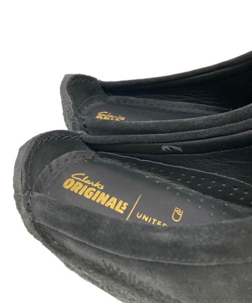 CLARKS（クラークス）CLARKS (クラークス) UNITED ARROWS (ユナイテッドアローズ) Natalie Marbel ブラック サイズ:27.5ｃｍの古着・服飾アイテム