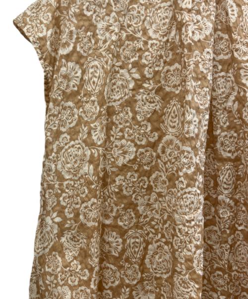 ourhome（アワホーム）ourhome (アワホーム) ノースリーブブラウス ブラウン サイズ:FREEの古着・服飾アイテム