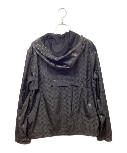 COACH（コーチ）COACH (コーチ) ナイロンジャケット ブラック サイズ:Sの古着・服飾アイテム