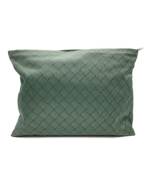 BOTTEGA VENETA（ボッテガベネタ）BOTTEGA VENETA (ボッテガ・ヴェネタ) クラッチバッグ グリーンの古着・服飾アイテム
