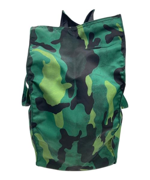 PRADA（プラダ）PRADA (プラダ) トートバッグ　カモフラージュ柄　 グリーンの古着・服飾アイテム