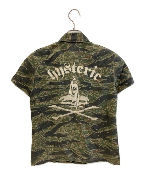 Hysteric Glamour（ヒステリックグラマー）Hysteric Glamour (ヒステリックグラマー) 半袖シャツ グリーン サイズ:Freeの古着・服飾アイテム