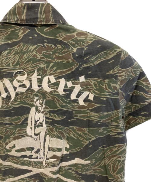 Hysteric Glamour（ヒステリックグラマー）Hysteric Glamour (ヒステリックグラマー) 半袖シャツ グリーン サイズ:Freeの古着・服飾アイテム