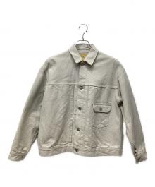 seven by seven（セブンバイセブン）の古着「1ST TYPE JACKET Tバックコットンジャケット」｜ベージュ