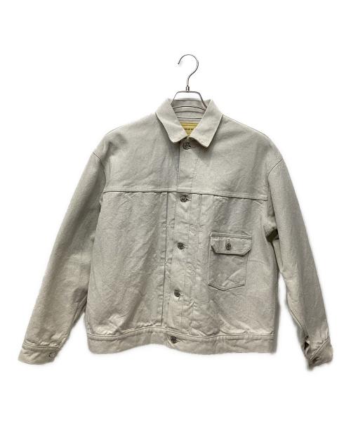 seven by seven（セブンバイセブン）seven by seven (セブンバイセブン) 1ST TYPE JACKET Tバックコットンジャケット ベージュ サイズ:Sの古着・服飾アイテム