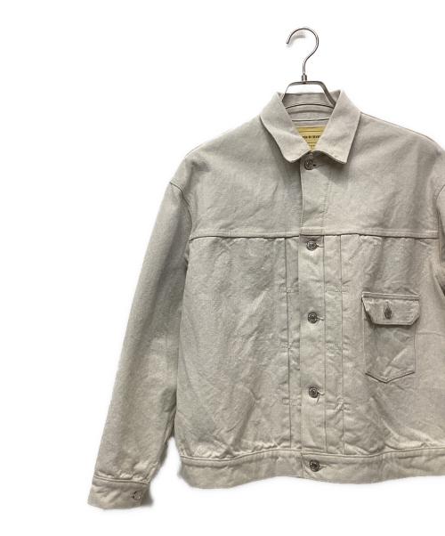 seven by seven（セブンバイセブン）seven by seven (セブンバイセブン) 1ST TYPE JACKET Tバックコットンジャケット ベージュ サイズ:Sの古着・服飾アイテム
