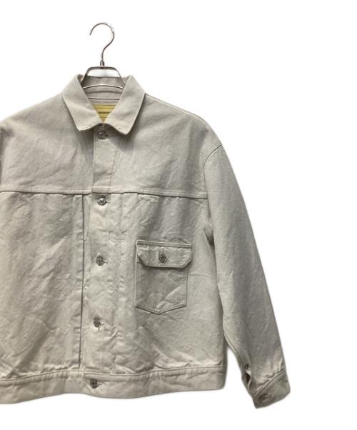 seven by seven（セブンバイセブン）seven by seven (セブンバイセブン) 1ST TYPE JACKET Tバックコットンジャケット ベージュ サイズ:Sの古着・服飾アイテム