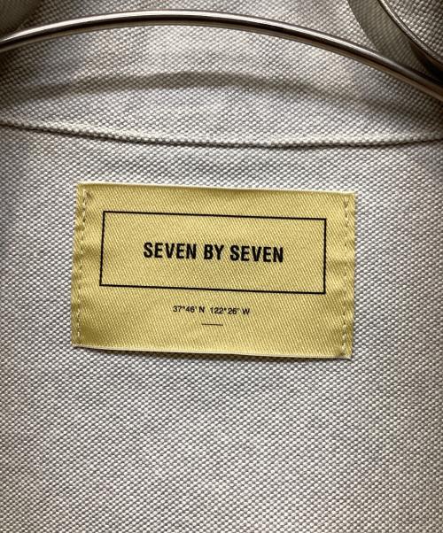 seven by seven（セブンバイセブン）seven by seven (セブンバイセブン) 1ST TYPE JACKET Tバックコットンジャケット ベージュ サイズ:Sの古着・服飾アイテム