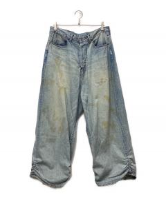 中古・古着通販】kudos (クードス) 2TONE DENIM PANTS / 2トーン