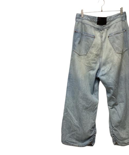 refomed（リフォメッド）refomed (リフォメッド) FRESH MAN DENIM WIDE PANTS インディゴ サイズ:4の古着・服飾アイテム