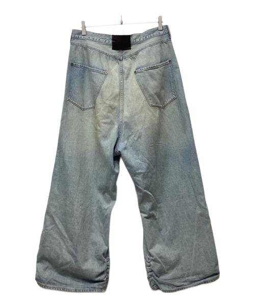 refomed（リフォメッド）refomed (リフォメッド) FRESH MAN DENIM WIDE PANTS インディゴ サイズ:4の古着・服飾アイテム