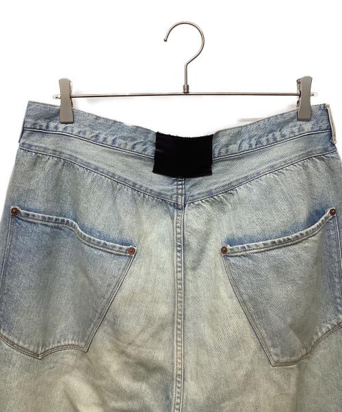 refomed（リフォメッド）refomed (リフォメッド) FRESH MAN DENIM WIDE PANTS インディゴ サイズ:4の古着・服飾アイテム