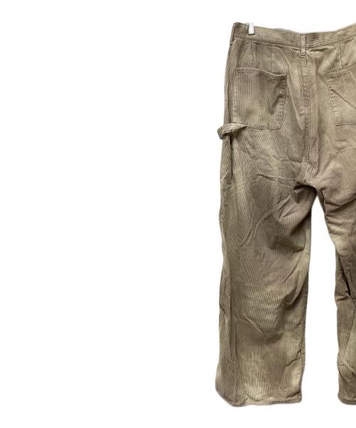 ANCELLM（アンセルム）ANCELLM (アンセルム) コーデュロイワイドペインターパンツ ベージュ サイズ:3の古着・服飾アイテム