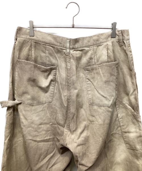 ANCELLM（アンセルム）ANCELLM (アンセルム) コーデュロイワイドペインターパンツ ベージュ サイズ:3の古着・服飾アイテム