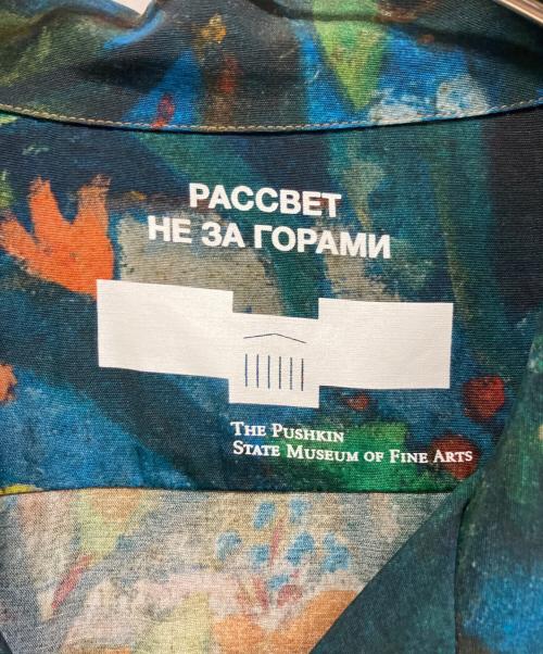 PACCBET（ラスベート）PACCBET (ラスベート) 半袖シャツ グリーン サイズ:Lの古着・服飾アイテム