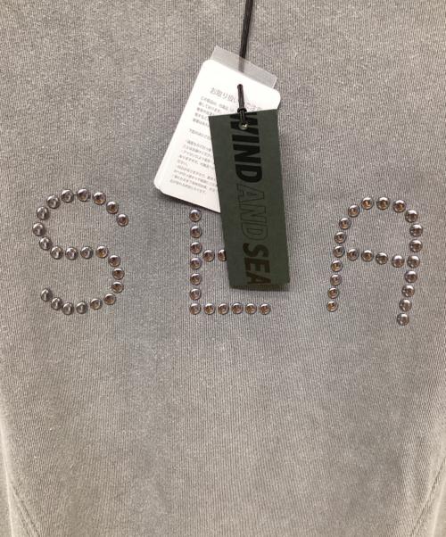 WIND AND SEA（ウィンダンシー）WIND AND SEA (ウィンダンシー) 半袖Tシャツ グレー サイズ:L 未使用品の古着・服飾アイテム