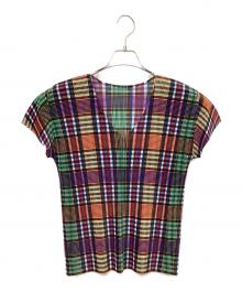 PLEATS PLEASE（プリーツプリーズ）の古着「半袖カットソー」｜マルチカラー